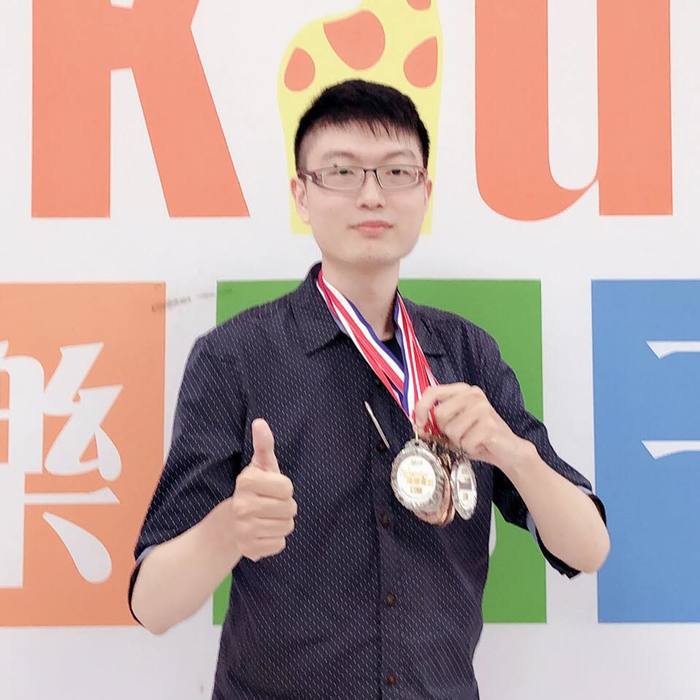 羅文佑曾是桌遊選手　現在則多為桌遊比賽主辦人（羅文佑　提供）