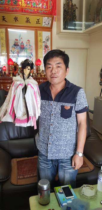 新世界布袋戲展演照片（王清為  提供）圖片